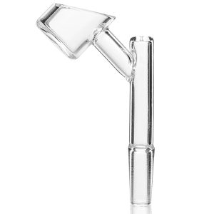 GRAV® 10mm Male Angled Quartz Banger - 45°