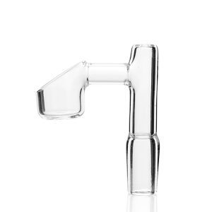GRAV® 14mm Male Quartz Angled Banger- 90°
