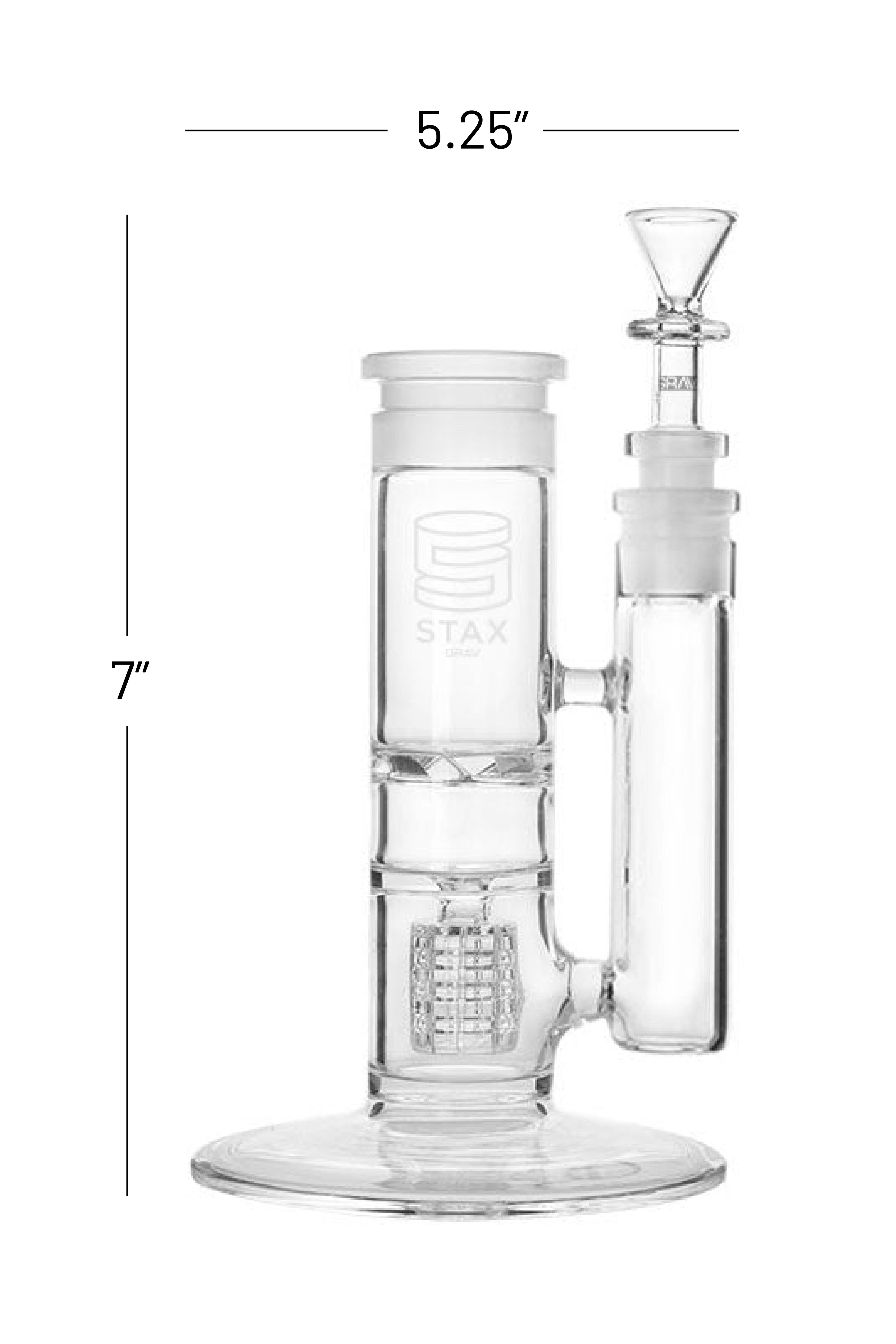 GRAV® STAX® 7" Turbine Base - Clear - Image 2