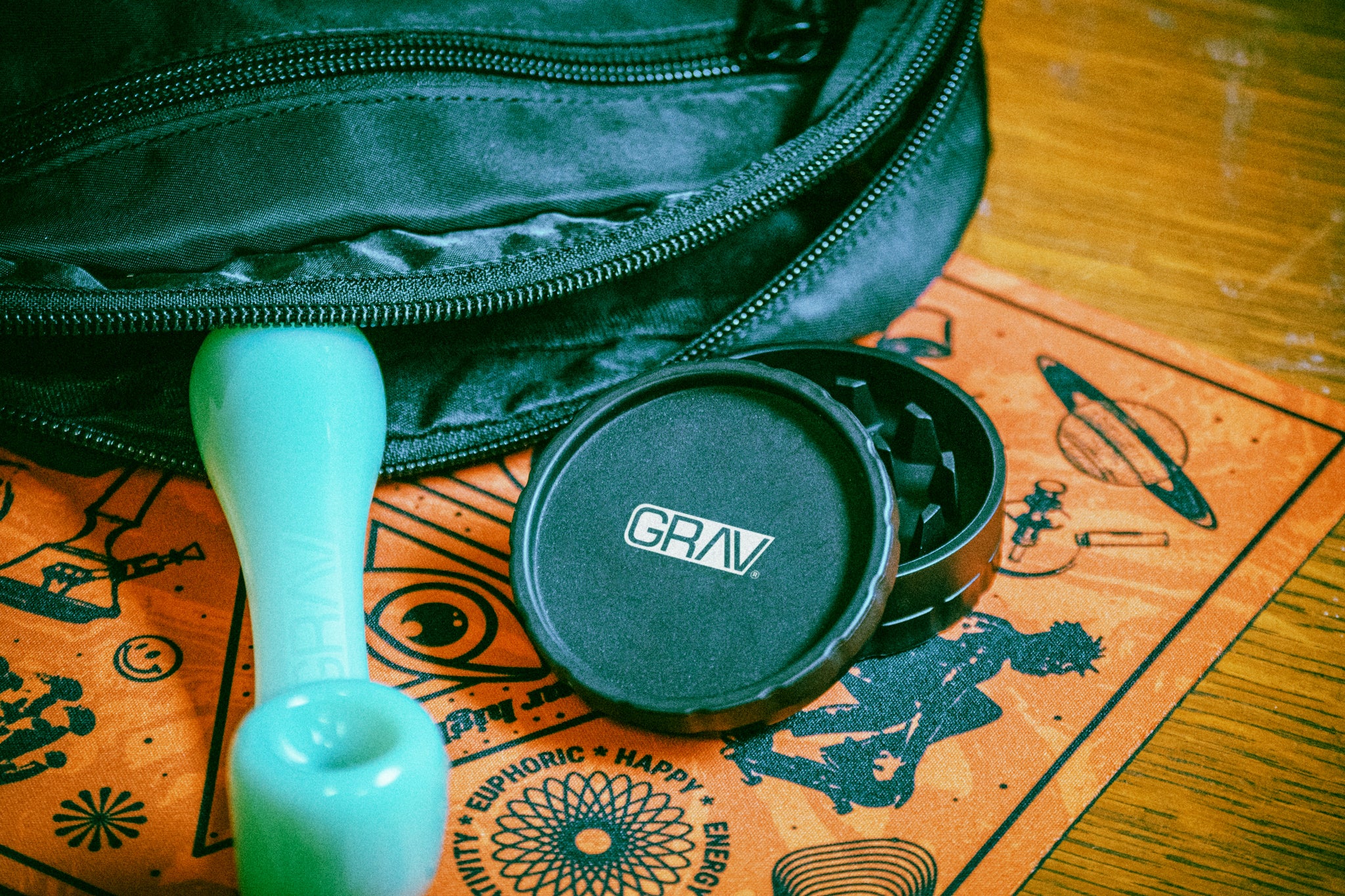 GRAV® Hemp Plastic 2-piece Grinder - Image 5