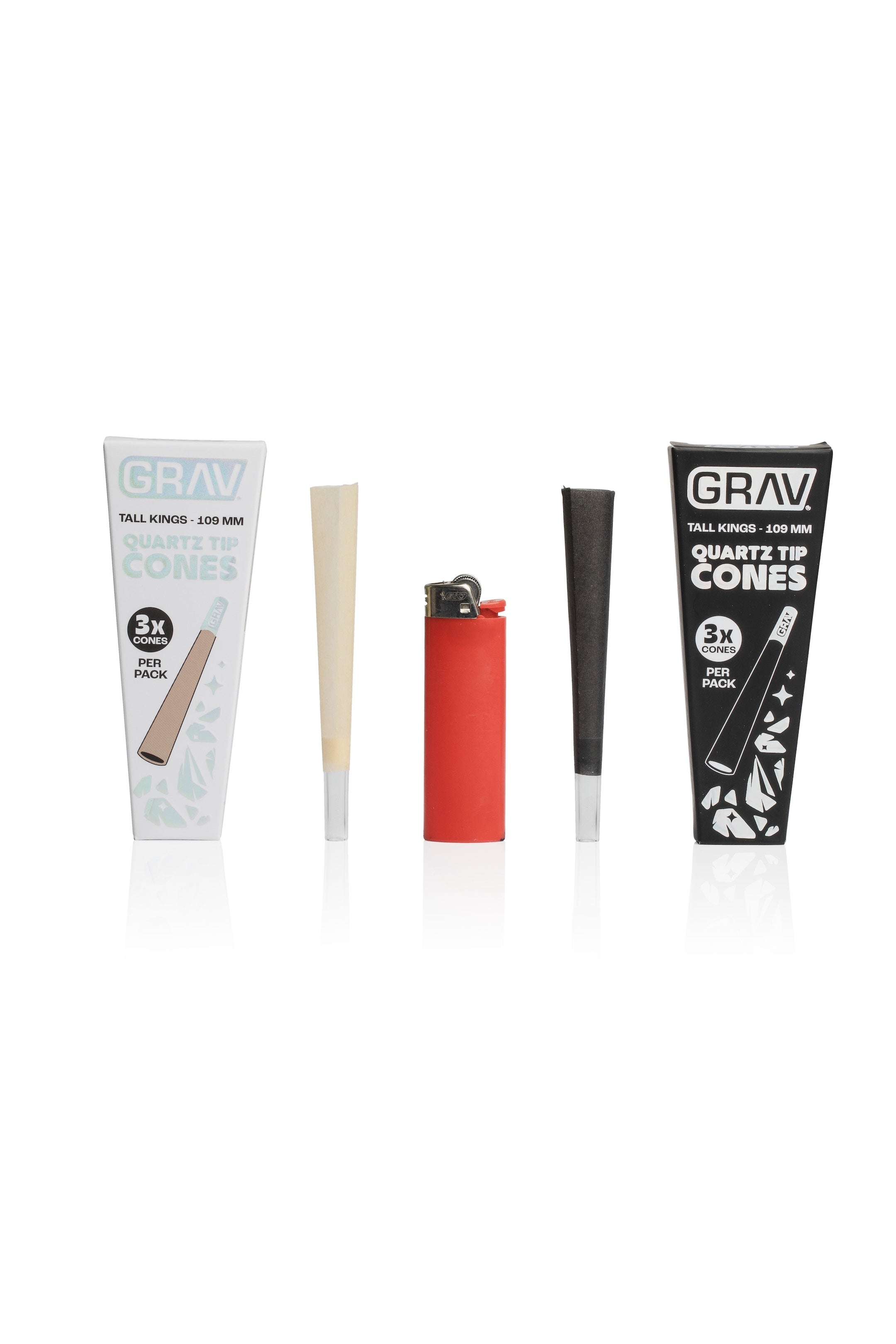 GRAV® Tall Kings Quartz Tip Cones