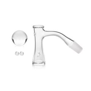 GRAV® 14mm 45° Quartz Hourglass Banger Set