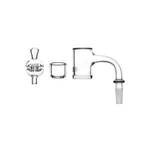 GRAV® 10mm 90° Quartz Bucket, Inserts & Carb Cap Set