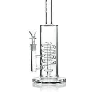 GRAV® Clear Coil Showerhead Water Pipe