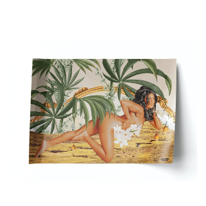 GRAV® The Flower is Female Poster