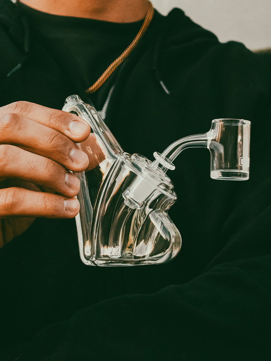 GRAV® Wedge Bubbler Rig - Clear - Image 5